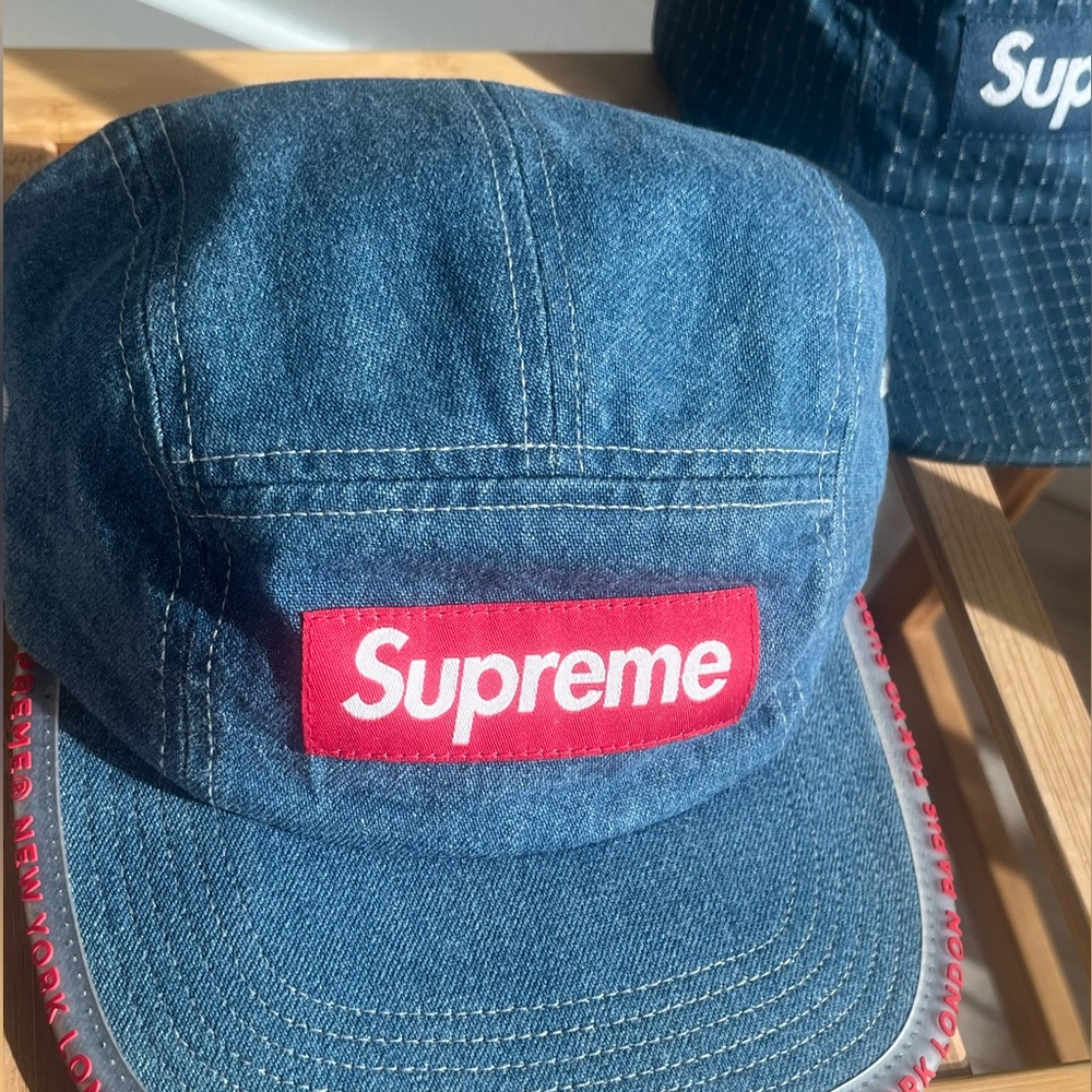 Supreme Worldwide Visor Tap Camp Cap